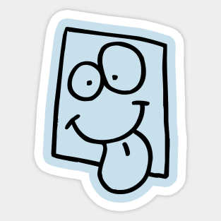 Square heads – Moods 10 Sticker